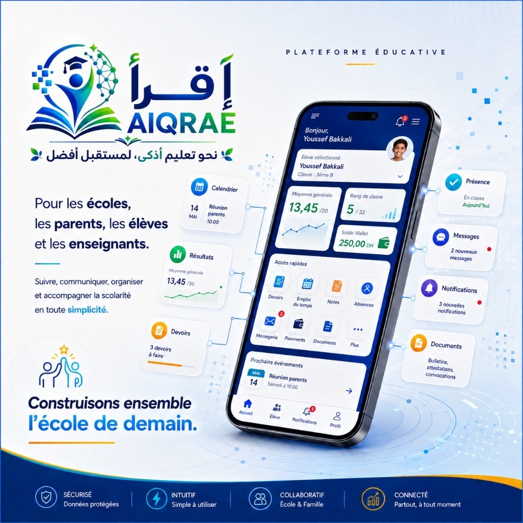 Plaquette Présentation AIQRAE (إقرأ)